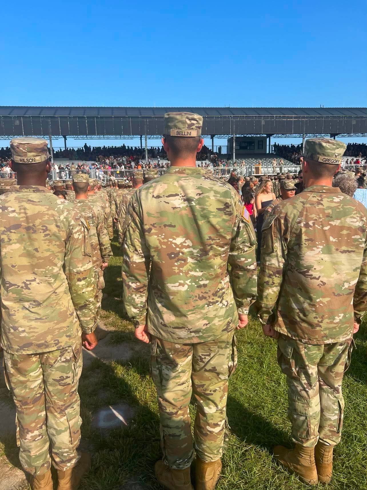 The first day of Boot Camp
